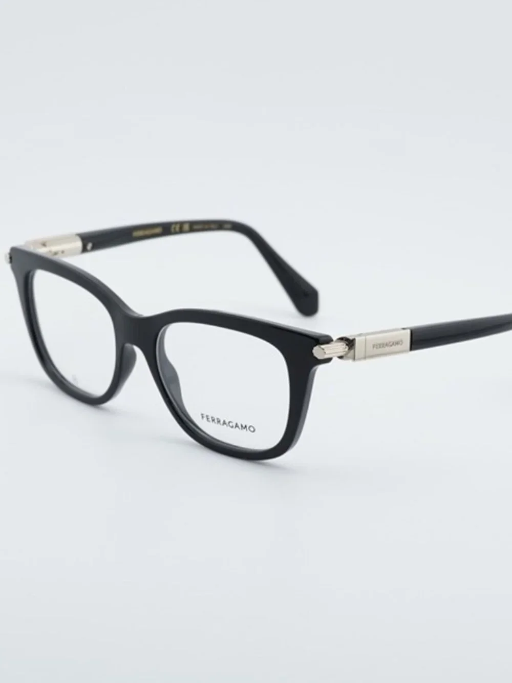 Salvatore Ferragamo SF2973 001 Eyeglasses Black 50mm Cat Eye Frame